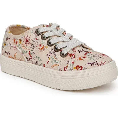 Blowfish Malibu Kids' Supersmile Slip-on Sneaker In Peach Multi Canvas