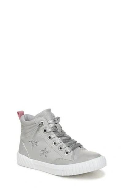 Blowfish Malibu Kids' Wanderland Glitter Star High Top Sneaker In Gray