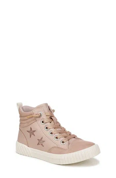 Blowfish Malibu Kids' Wanderland Glitter Star High Top Sneaker In Nude