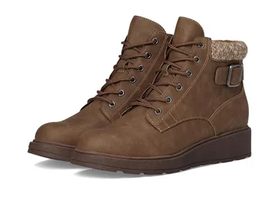 Blowfish Malibu Kinsley Zip Short Boots In Brown