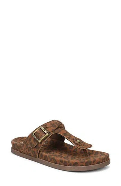 Blowfish Malibu Lakeshore Thong Sandals In Animal Print