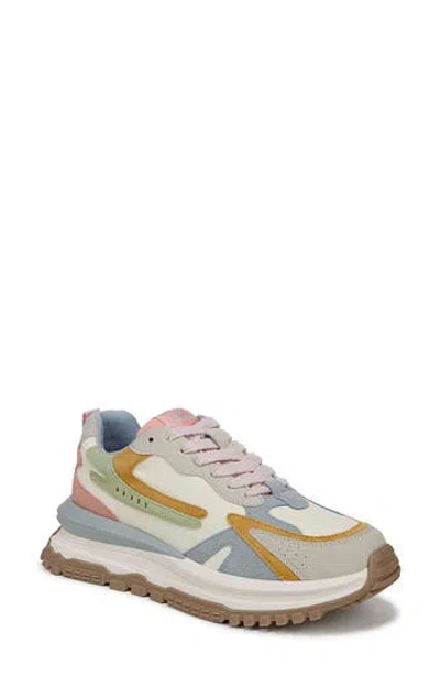 Blowfish Malibu Leo Trainer Sneaker In Pistachio Multi Fabric