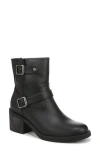 Blowfish Malibu Maeve Moto Block Heel Boot In Black