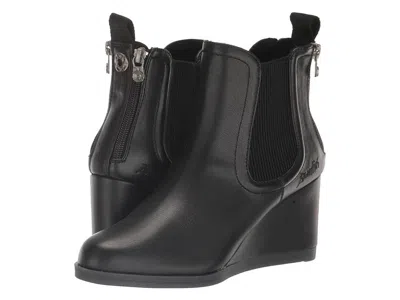 Blowfish Malibu Praline Bf-10257 Boots Women's Black Wedge Heel Jobb1920