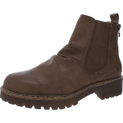 Blowfish Malibu Redsen-2 Womens Ankle Pull On Chelsea Boots In Multi