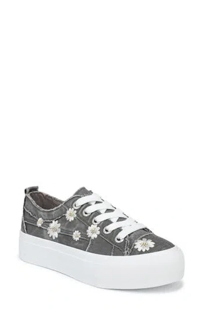 Blowfish Malibu Sadie Sun Platform Sneaker In Gray