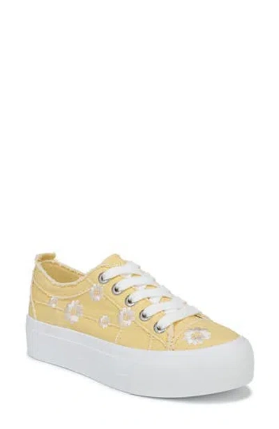Blowfish Malibu Sadie Sun Platform Sneaker In Yellow