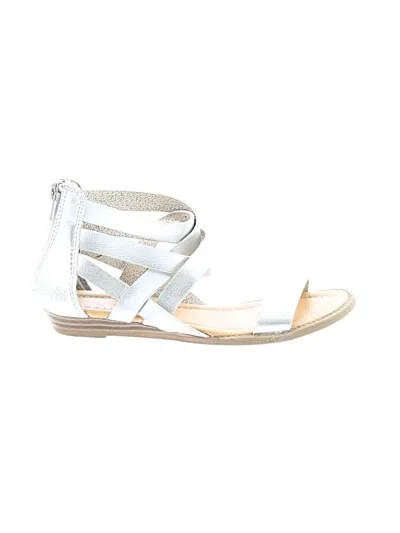 Pre-owned Blowfish Malibu Kids' Sandals In Silver