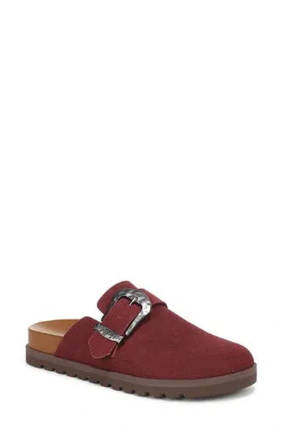 Blowfish Malibu Sienna Buckle Clog In Burgundy