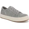 Blowfish Malibu Super Smile Slip-on Sneaker In Fog Grey Canvas