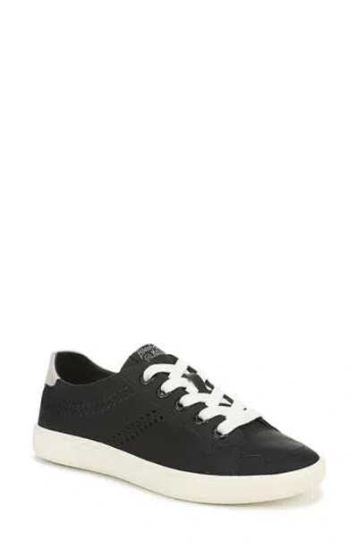 Blowfish Malibu Tanner Cutout Sneaker In Black Faux Leather