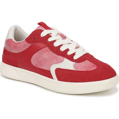 Blowfish Malibu Tastic Sneaker In Red Faux Suede