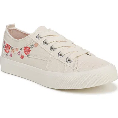 Blowfish Malibu Very Sadie Embroidered Floral Sneaker In Neutral