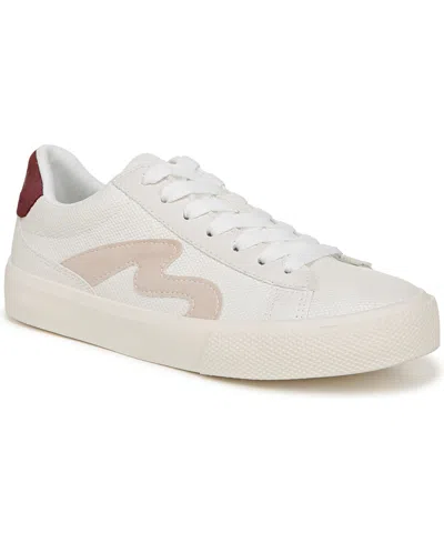 Blowfish Malibu Vice Sneakers In Off White,plum Faux Leather