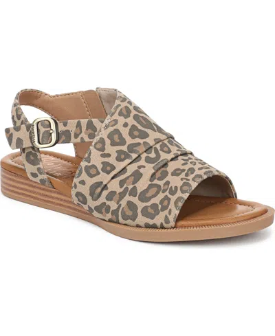 Blowfish Malibu Aspire Wedge Sandal In Animal Print