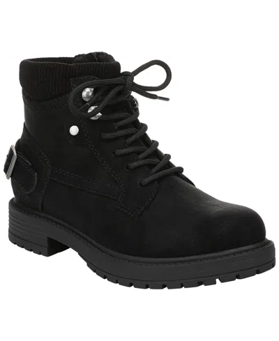 Blowfish Malibu Women's Astor Lace-up Short Booties In Black