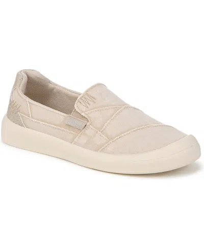 Blowfish Malibu Women's Beachfront Round Toe Slip On Sneakers In Tan Washed Canvas