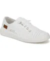 Blowfish Malibu Women's Beachside Round Toe Slip On Sneakers In White Canvas