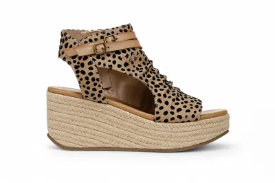 Blowfish Malibu Women's Brown Wedge Sandals - Lacey C Rope In Multi