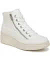 Blowfish Malibu Women's Camden Wedge High Top Sneakers In White Canvas