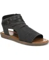 BLOWFISH MALIBU WOMEN'S DENVER STRAPPY LOW WEDGE SANDALS