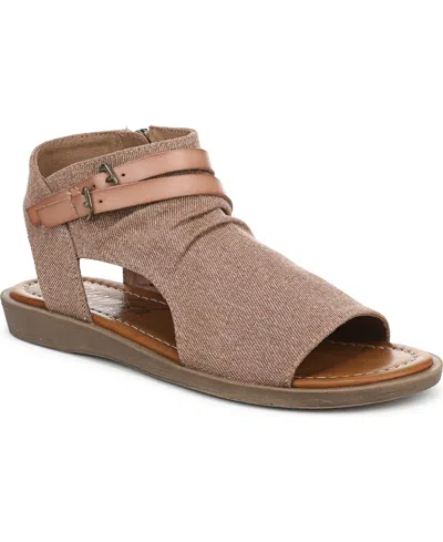 BLOWFISH MALIBU WOMEN'S DENVER STRAPPY LOW WEDGE SANDALS