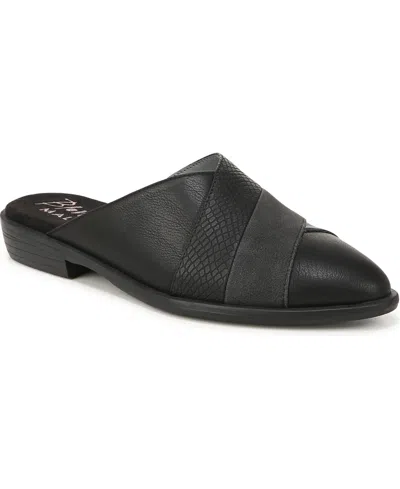 Blowfish Malibu Women's Hazel Pointed-toe Mules In Black Faux Leather