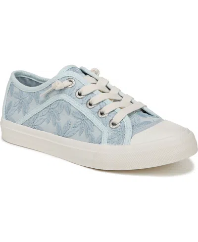 Blowfish Malibu Women's Mystical Lace Up Platform Sneakers In Light Blue Mesh Fabric