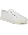 Blowfish Malibu Women's Super-smile Lace Up Platform Sneakers In White Mesh Fabric