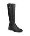 Blowfish Malibu Women's Nomads Block Heel Western Tall Boots In Black
