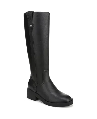 Blowfish Malibu Women's Nomads Block Heel Western Tall Boots In Black