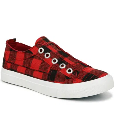 Blowfish Malibu Women's Play Slip On Platform Sneakers In Red