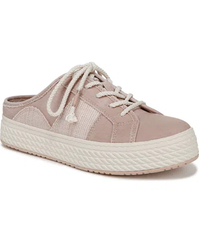Blowfish Malibu Women's Super Slide Mule Platform Sneakers In Ballerina Pink Twill Fabric