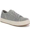 Blowfish Malibu Super Smile Slip-on Sneaker In Fog Grey Canvas