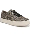 Blowfish Malibu Women's Super Smile Lace Up Platform Sneakers In Sand,black Canvas