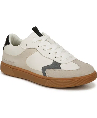 Blowfish Malibu Womens White Lace-up Sneakers - Tastic In White,sand Faux Leather,fabric