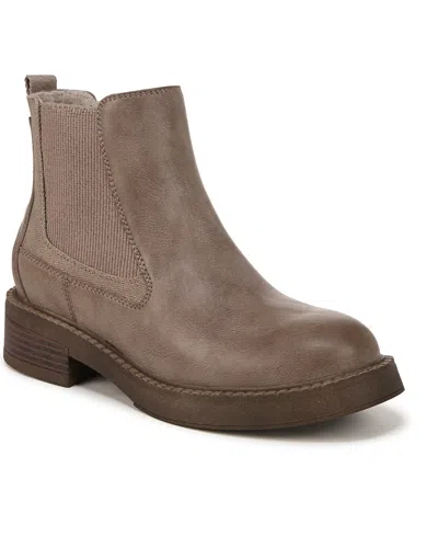 Blowfish Malibu Women's Vera Chelsea Booties In Mushroom Faux Leather