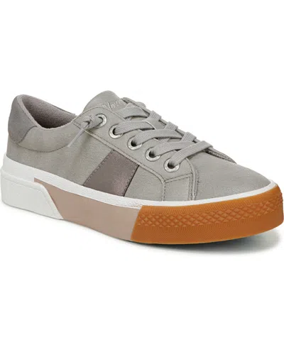 Blowfish Malibu Women's Wave-hi Lace Up Platform Sneakers In Cool Grey Faux Leather