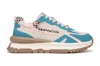 Blowfish Malibu Womens Pink Blue Retro Lace-up Sneakers -leo In Multi