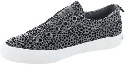 Blowfish Playwire Sneakers In Grey Pixie Cat In Black