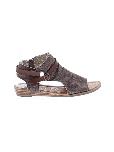 Pre-owned Blowfish Sandals In Brown