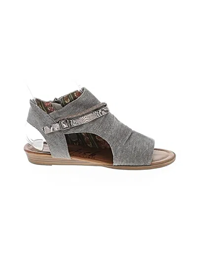 Pre-owned Blowfish Sandals In Gray