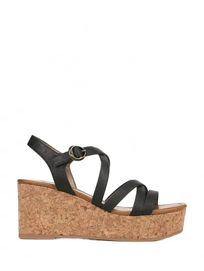 Blowfish Women's Aurora Wedge Sandals In Black In Multi