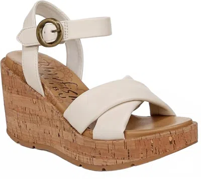 Blowfish Women's Barbados Wedge Sandals In Bone In White