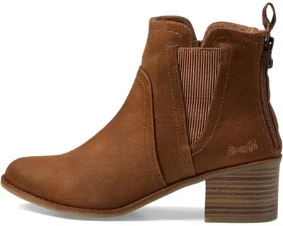 Blowfish Women's Beam Boot In Rust Oiled Vegan Suede In Multi