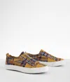 Blowfish Women's Campus Canvas Sneaker In Mustard In Yellow