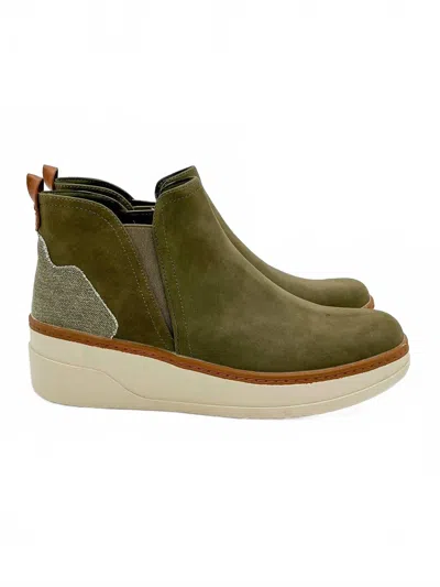 Blowfish Women's Charming Wedge Pull On Sneaker In Olive In Green