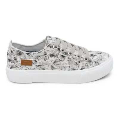 Blowfish Women's Clay Sneakers In Wolfgray Valley Rose In Animal Print