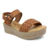 Blowfish Women's Layni Platform Sandal In Scotch In Multi