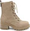 Blowfish Women's Leith Ankle Boot In Almond Redwood